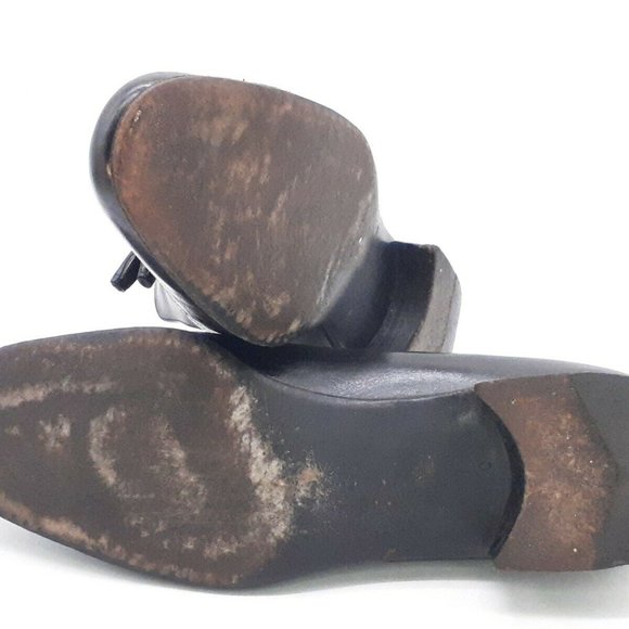 SALVATORE FERRAGAMO Black Tassel Loafer Mens US 11 - Picture 5 of 10
